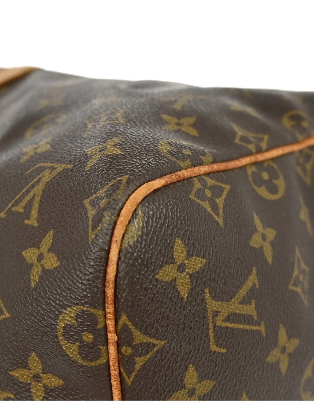 Authentic Louis Vuitton keepall 55 monogram duffle bag unisex travel - Picture 4 of 14